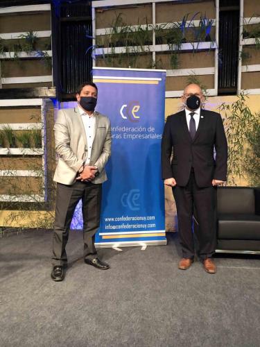 CCE Confederación de Camaras Empresariales "Una mirada al futuro: trabajo, competitividad e inserción internacional" Rural del Prado Setiembre 2021