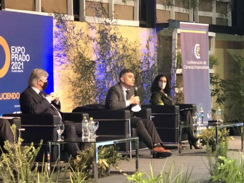 CCE Confederación de Camaras Empresariales "Una mirada al futuro: trabajo, competitividad e inserción internacional" Rural del Prado Setiembre 2021